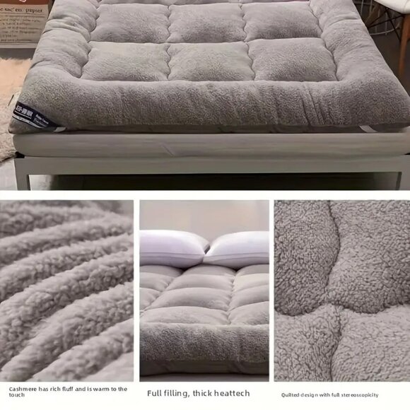 Large Plush Thickened Super Soft Polyester Pet Bed Sofa - Picture 2 of 3